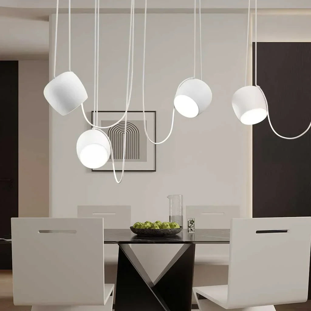 Torv Modern Multi-Light Dimmable Pendant Lamp - Nordic Style Chandelier