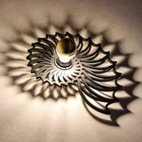 Aegir Nautilus Decorative LED Wall Lamp - Modern Luxury Spiral Sconce