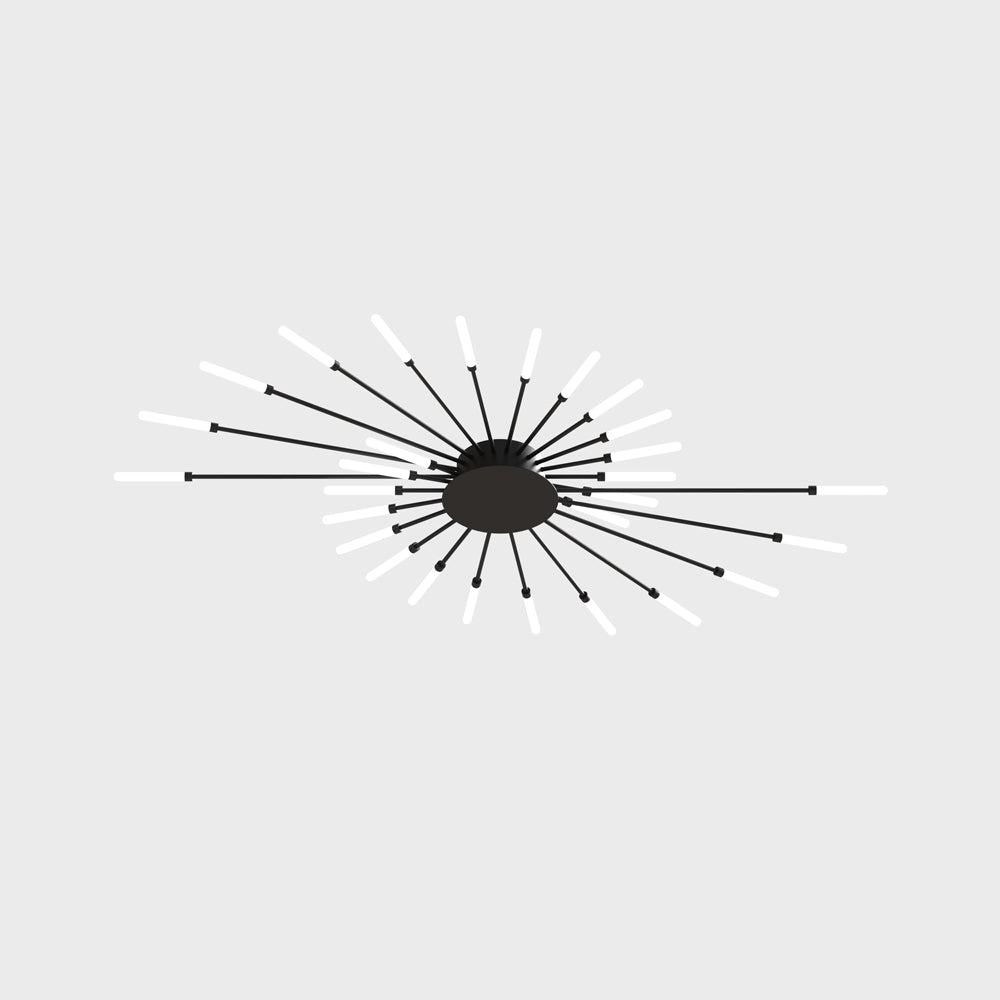 Connoly Modern Spiral Sputnik Ceiling Light - LED Flush Mount Chandelier