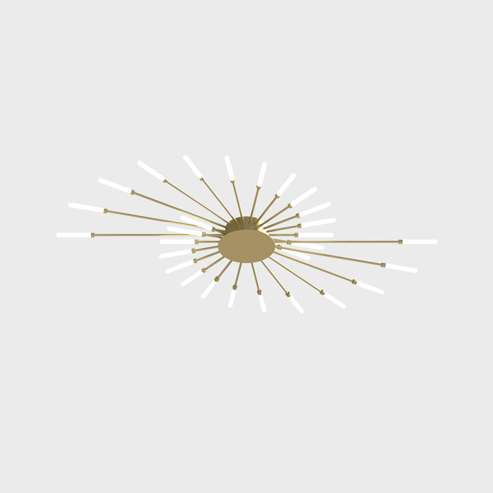 Connoly Modern Spiral Sputnik Ceiling Light - LED Flush Mount Chandelier