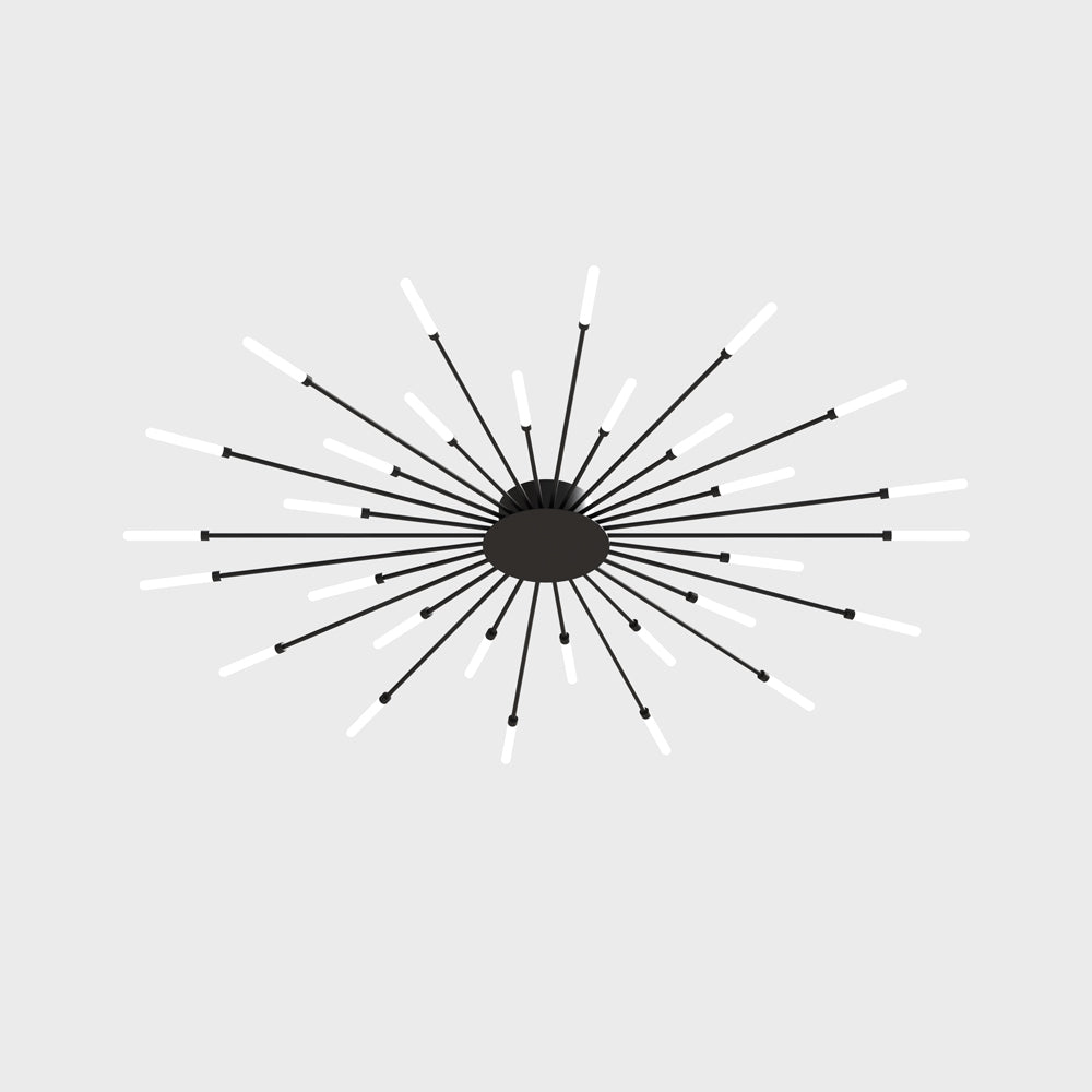 Connoly Modern Spiral Sputnik Ceiling Light - LED Flush Mount Chandelier