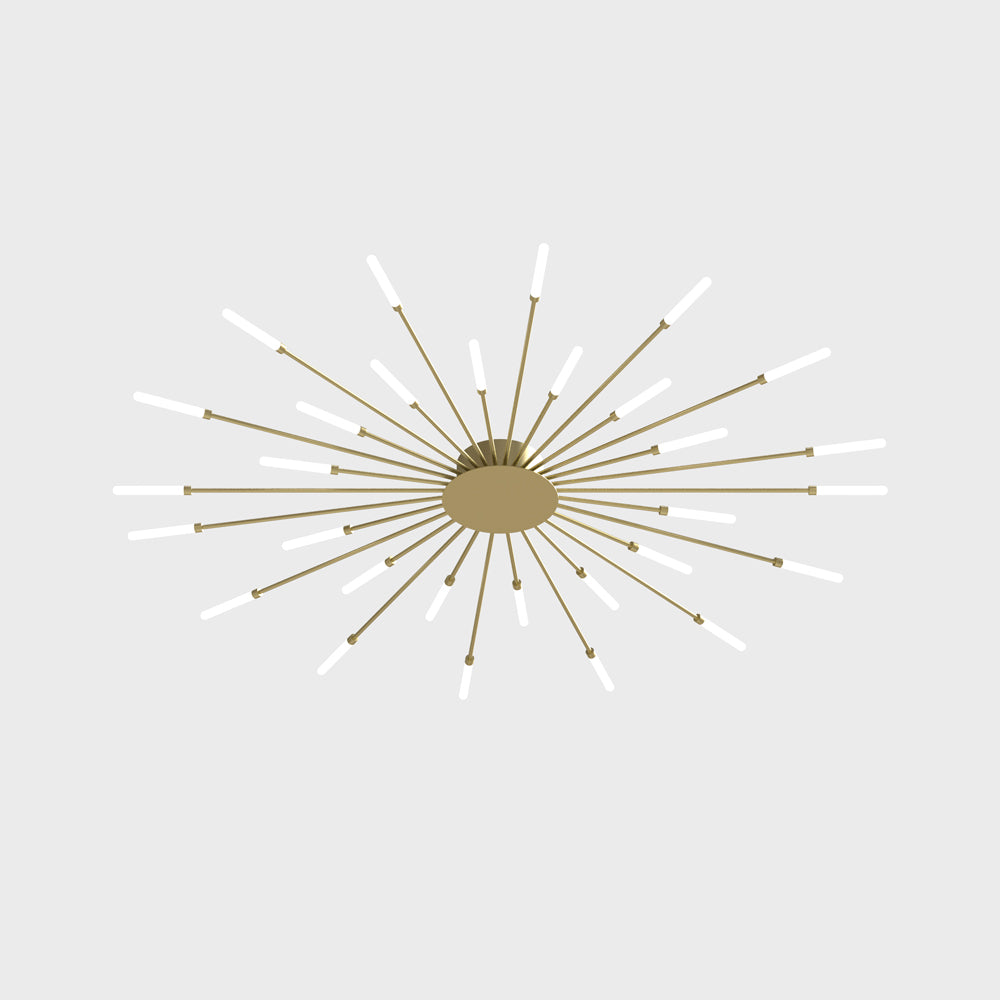 Connoly Modern Spiral Sputnik Ceiling Light - LED Flush Mount Chandelier