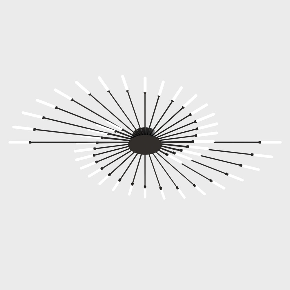 Connoly Modern Spiral Sputnik Ceiling Light - LED Flush Mount Chandelier