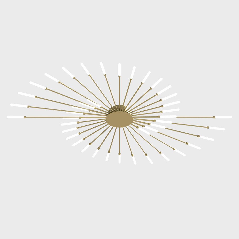 Connoly Modern Spiral Sputnik Ceiling Light - LED Flush Mount Chandelier