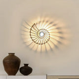 Aegir Nautilus Decorative LED Wall Lamp - Modern Luxury Spiral Sconce