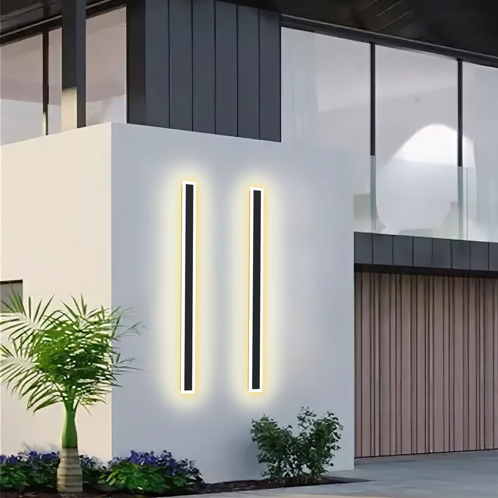 Clement Modern Vertical LED Wall Sconce - Minimalist Ambient Accent Light