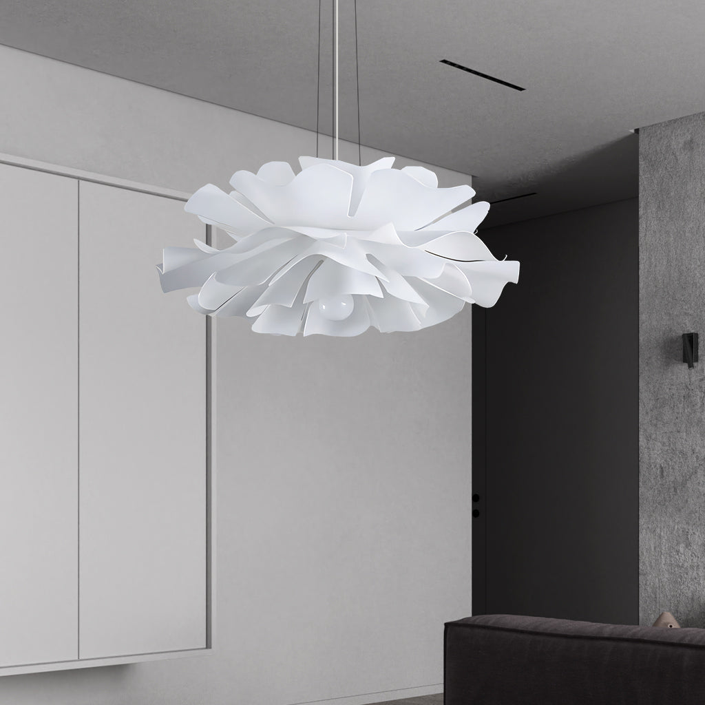 Nordic Lotus Flower Pendant Light - Modern Elegant Floral Chandelier