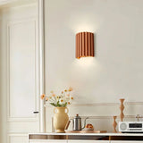 Rhea Resin Ribbed Wall Sconce - Minimalist Modern Interior Wall Lamp