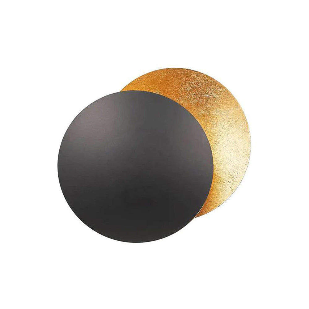 Rothe LED Adjustable Disc Wall Light - Modern Halo Sconce for Home Decor