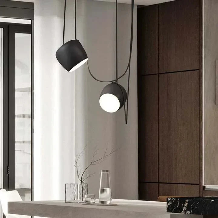 Torv Modern Multi-Light Dimmable Pendant Lamp - Nordic Style Chandelier