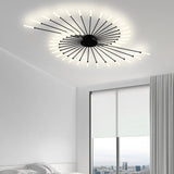 Connoly Modern Spiral Sputnik Ceiling Light - LED Flush Mount Chandelier
