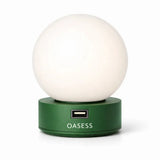 Orange OASESS Sphere USB Table Lamp