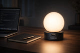 Orange OASESS Sphere USB Table Lamp