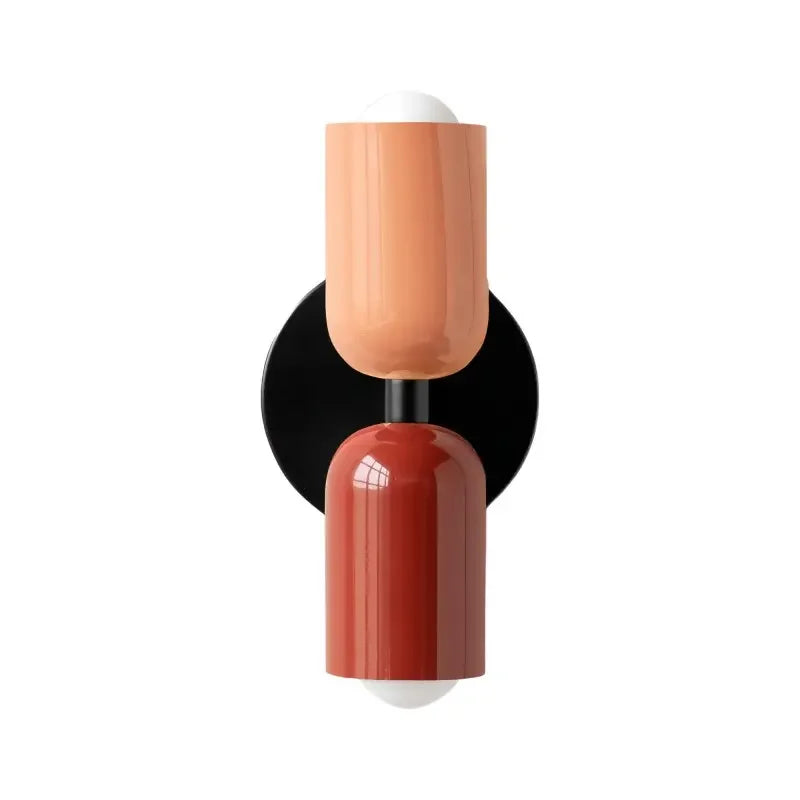 Barra Macaron Up Down Wall Light | Modern Nordic Sconce for Bedroom & Living Room