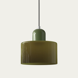 Keeve Morandi Small Glass Pendant Light | Modern Bauhaus Minimalist Lamp