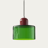 Keeve Morandi Small Glass Pendant Light | Modern Bauhaus Minimalist Lamp