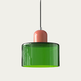 Keeve Morandi Small Glass Pendant Light | Modern Bauhaus Minimalist Lamp
