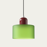 Keeve Morandi Small Glass Pendant Light | Modern Bauhaus Minimalist Lamp