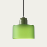 Keeve Morandi Small Glass Pendant Light | Modern Bauhaus Minimalist Lamp