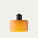 Keeve Morandi Small Glass Pendant Light | Modern Bauhaus Minimalist Lamp