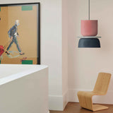 Lucie Nordic Color Block Pendant Light - Modern Minimalist Hanging Lamp