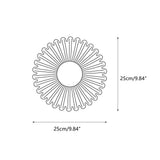 Marenys Modern Ceramic Flower Wall Light | Nordic Wabi-Sabi Sconce