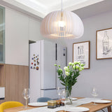 Lantern Shaped White Nordic Pendant Light Li001967