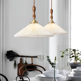 Pleated Shaped White Lights Li001920