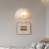 Lantern Shaped White Nordic Pendant Light Li001967