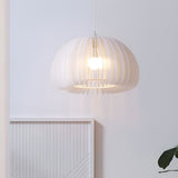 Lantern Shaped White Nordic Pendant Light Li001967