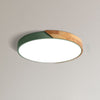 Apollo Macaron Dimmable LED Ceiling Lamp - Modern Minimalist Round Flush Mount