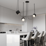 Torv Modern Multi-Light Dimmable Pendant Lamp - Nordic Style Chandelier