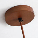 Alvione Bauhaus Natural Travertine Stone Pendant Light | Minimalist Luxe