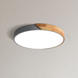 Apollo Macaron Dimmable LED Ceiling Lamp - Modern Minimalist Round Flush Mount