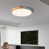 Apollo Macaron Dimmable LED Ceiling Lamp - Modern Minimalist Round Flush Mount