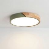 Apollo Macaron Dimmable LED Ceiling Lamp - Modern Minimalist Round Flush Mount