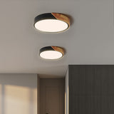 Apollo Macaron Dimmable LED Ceiling Lamp - Modern Minimalist Round Flush Mount