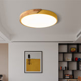 Apollo Macaron Dimmable LED Ceiling Lamp - Modern Minimalist Round Flush Mount