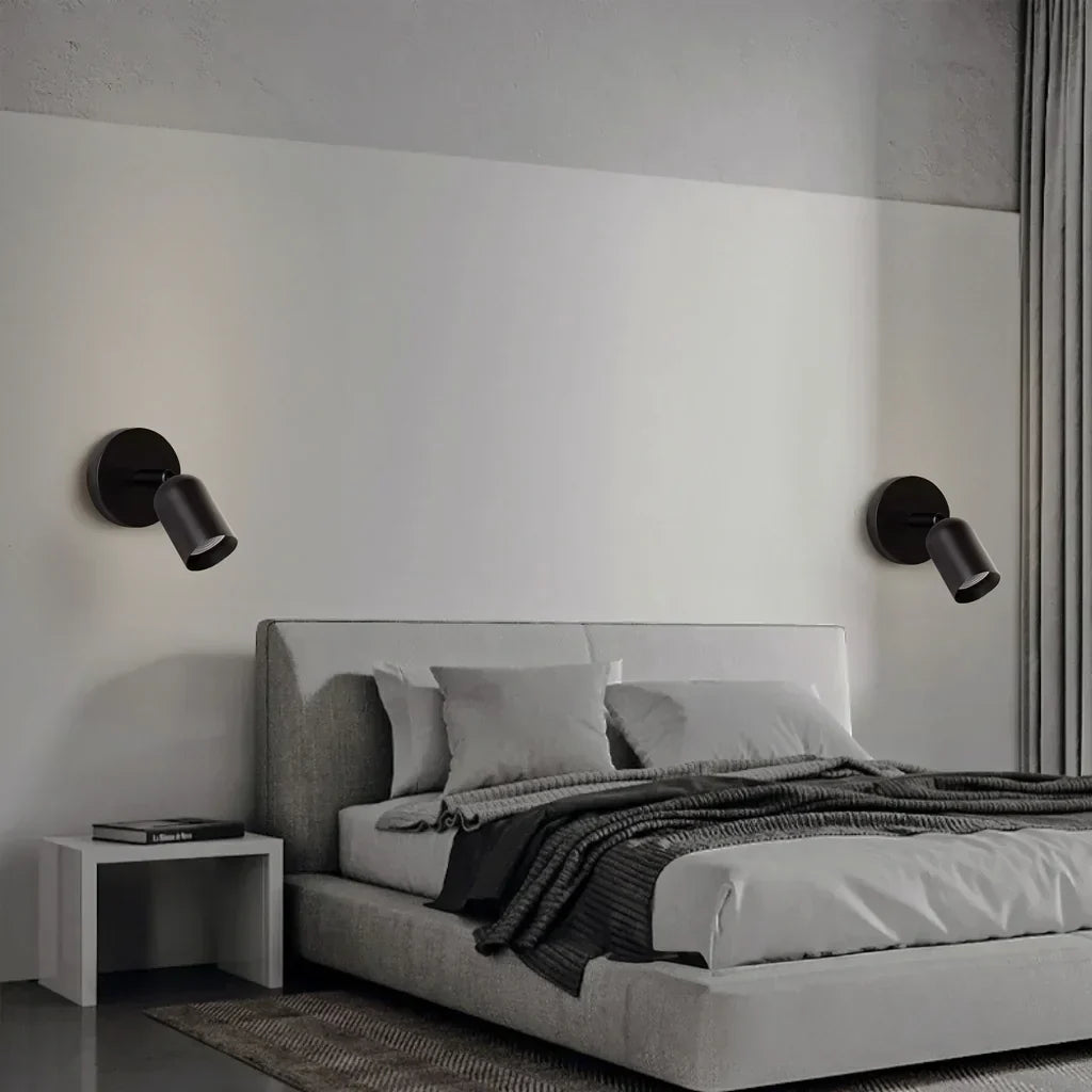 Ares Bauhaus LED Bedside Wall Light - Modern Minimalist Sconce