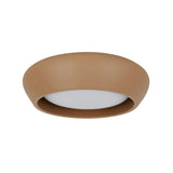 Astoria Minimalist Cement Flush Mount Ceiling Light - Modern Round Design