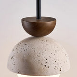 Athenis Luna Stone Spherical Pendant Light | Minimalist Modern Decor