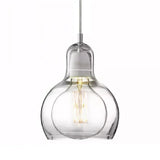 Cain Mega Bulb Pendant Light - Modern Hand-Blown Glass Ceiling Fixture
