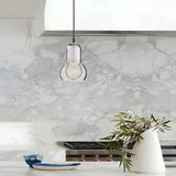 Cain Mega Bulb Pendant Light - Modern Hand-Blown Glass Ceiling Fixture