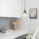 Cain Mega Bulb Pendant Light - Modern Hand-Blown Glass Ceiling Fixture