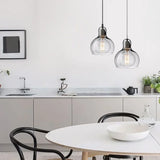 Cain Mega Bulb Pendant Light - Modern Hand-Blown Glass Ceiling Fixture