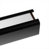 Caputo Linear LED Pendant Light - Minimalist Walnut Wood Dining Lamp