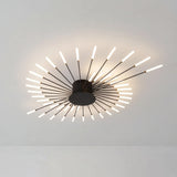Connoly Modern Spiral Sputnik Ceiling Light - LED Flush Mount Chandelier