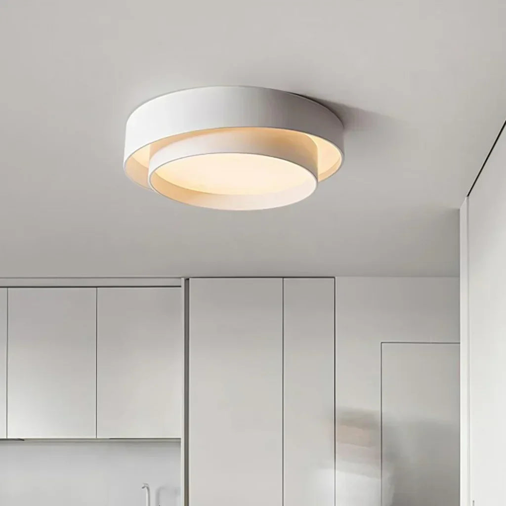 Flint Disc Modern LED Ceiling Lamp – Minimalist Flush Mount Lighting