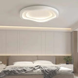 Elionis Minimalist Ripple LED Ceiling Light - Modern Flush Mount Lamp