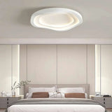 Elionis Minimalist Ripple LED Ceiling Light - Modern Flush Mount Lamp